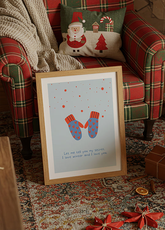 Eu amo o inverno e eu te amo