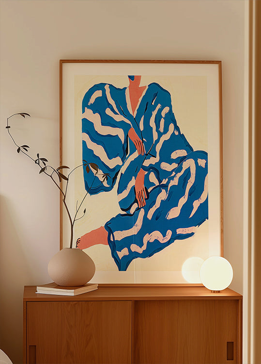 Póster Retrato Indigoreverie