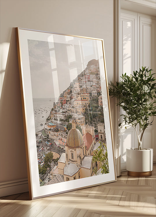 Póster Felicidade de Positano