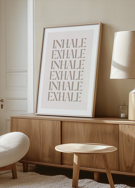 Póster Inspire Expire