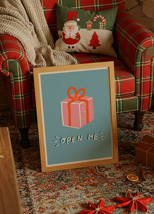 Póster Happychristmasno76