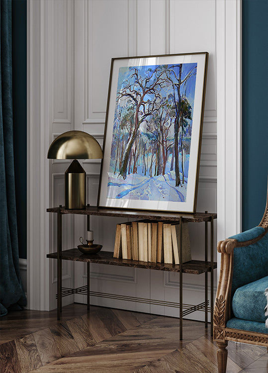 Póster Winter Forest