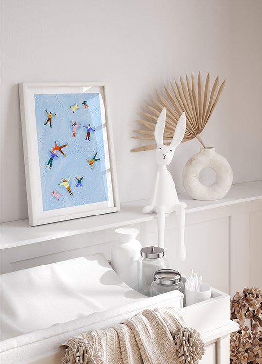 Póster Snowy Angels Delight