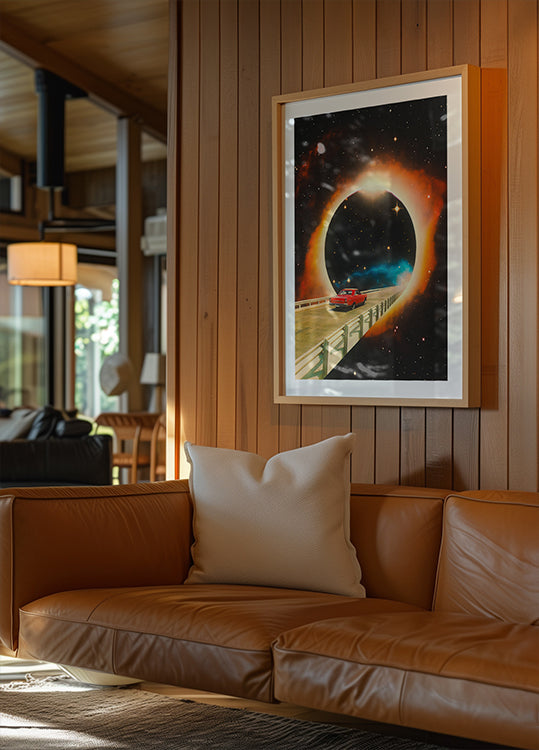 Uma viagem espacial começa