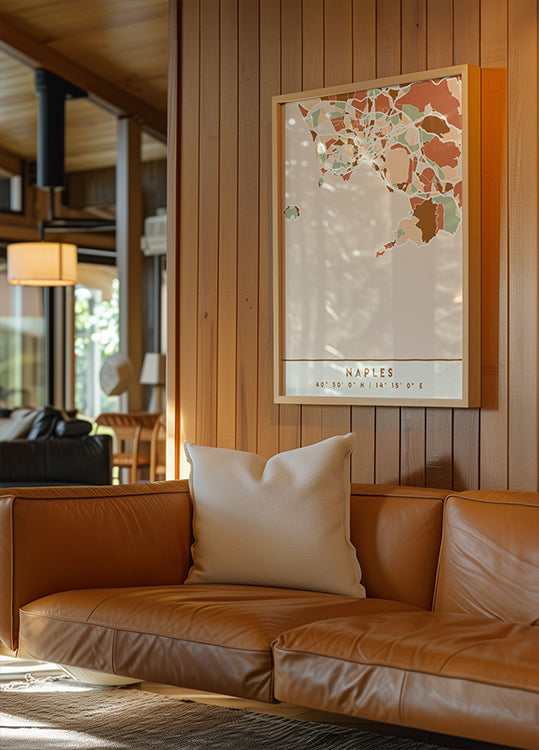 Pôster Tons Pretos 58 da Terra dos Mapas