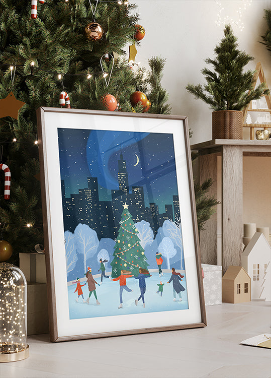 Pôster Natal em Nova York