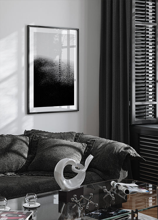 Póster Passos na neve