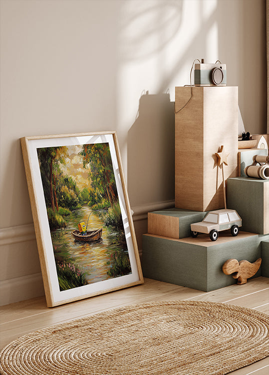 Póster Bob by the river