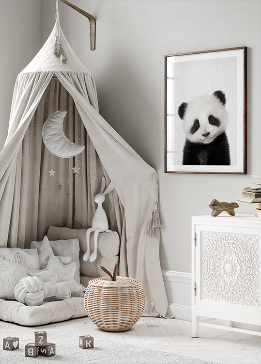 Bebê Panda Esconde-esconde