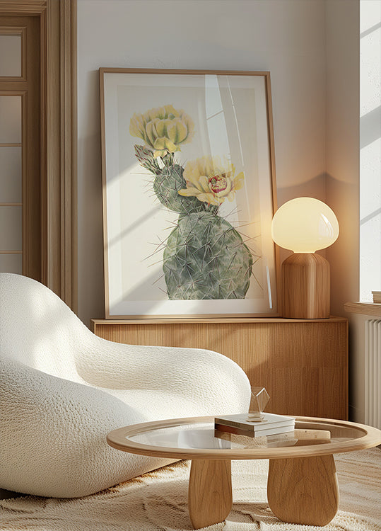 Pera espinhosa de Missouri dos Wildflowers norte-americanos (1925) por Mary Vaux Walcott. Pôster