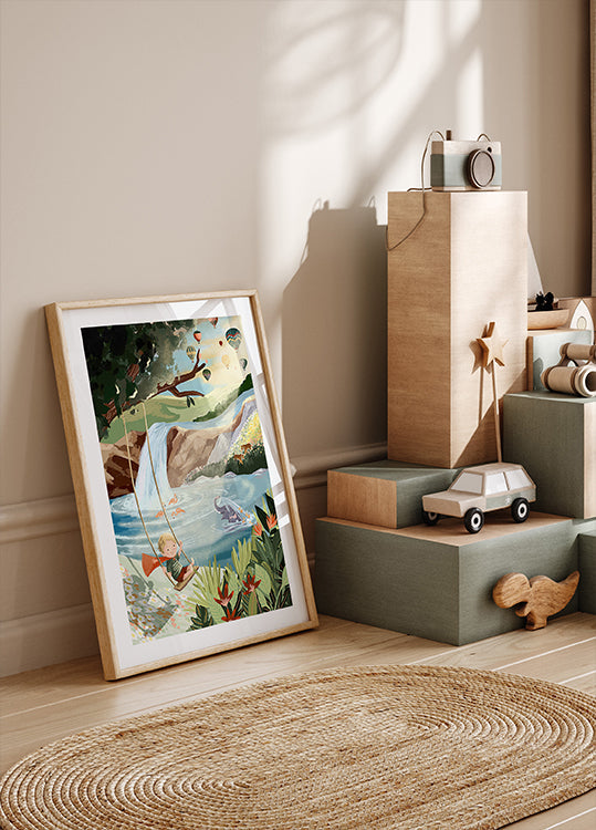 Pôster dos sonhos de Swingset