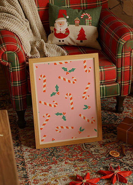 Póster Happychristmasno77