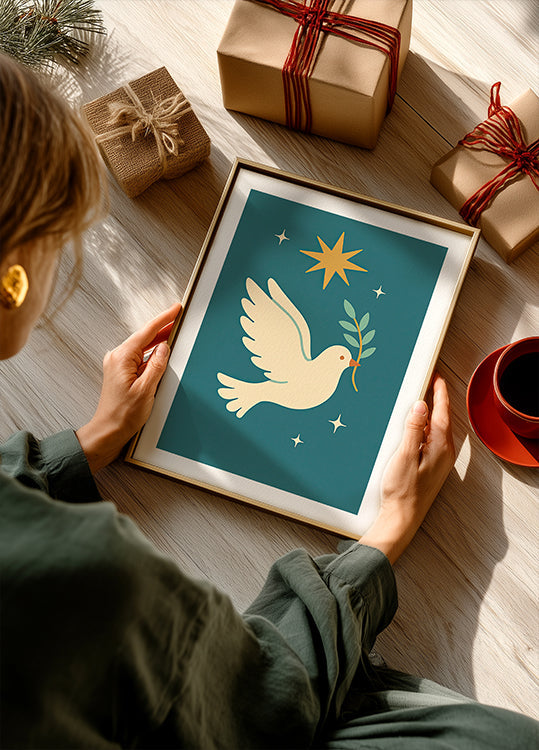 Póster Pomba da paz