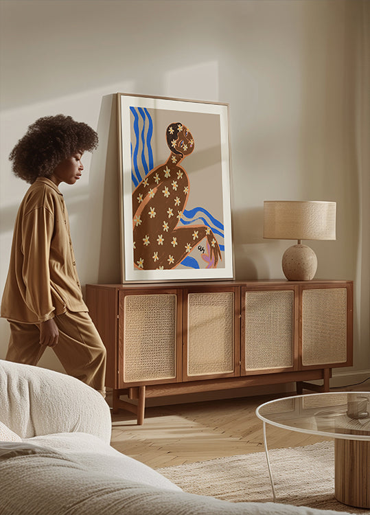 Pôster Margarida florescendo