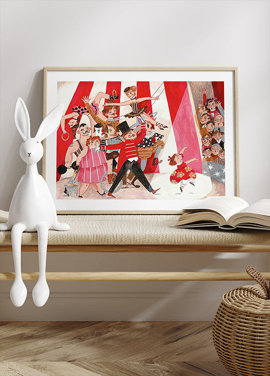 Póster Circo na cidade