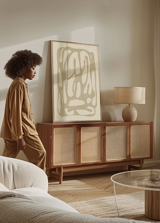 Póster Arte Abstrata Moderna 89