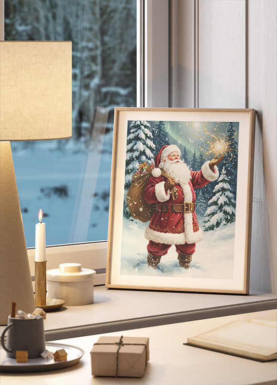 Póster Mágico de Papai Noel