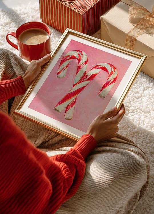 Póster Candy Cane Delight