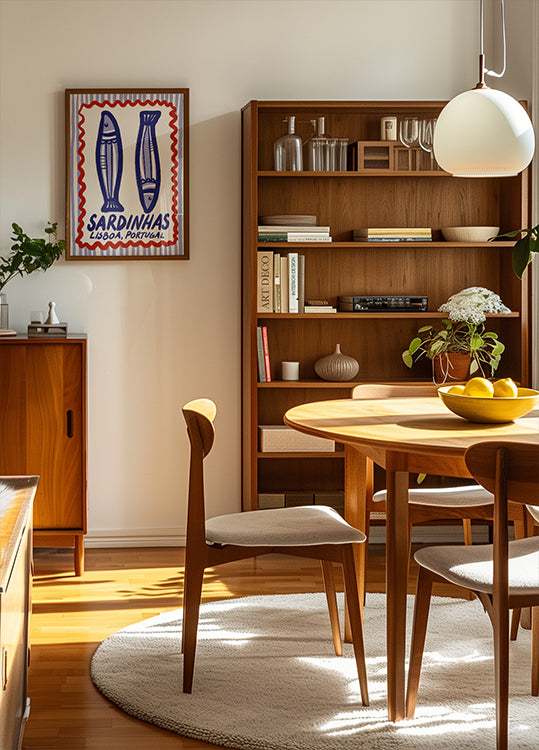 Póster Delícia das Sardinhas de Lisboa