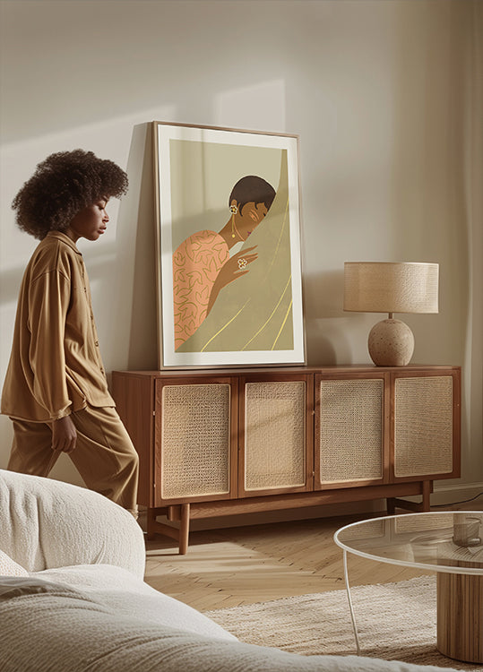 O pôster introvertido