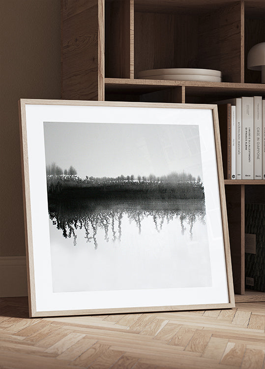 Póster Lago de inverno