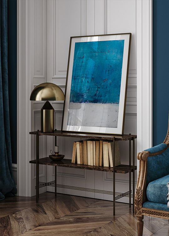 Pôster Serenidade Azul