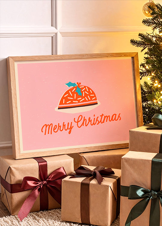 Póster Happychristmasno91