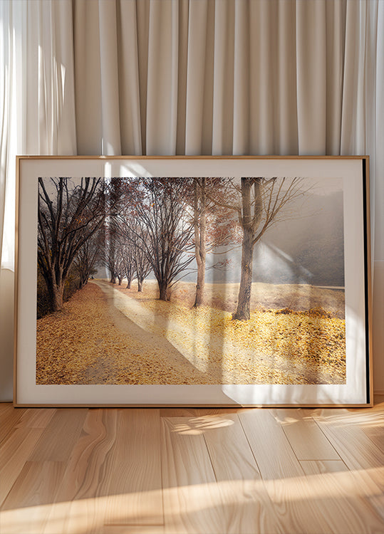 Póster No meio do outono