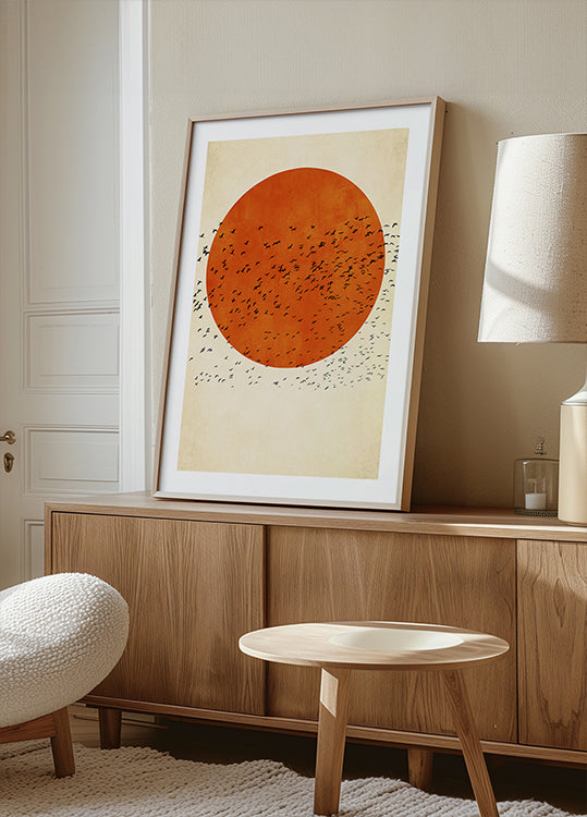 Pôster Pássaros ao Sol