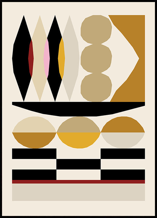 Abstract composition 25 Plakat - Posterbox