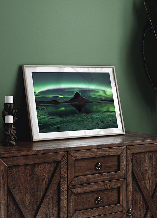 Kirkjufell Aurora - Posterbox