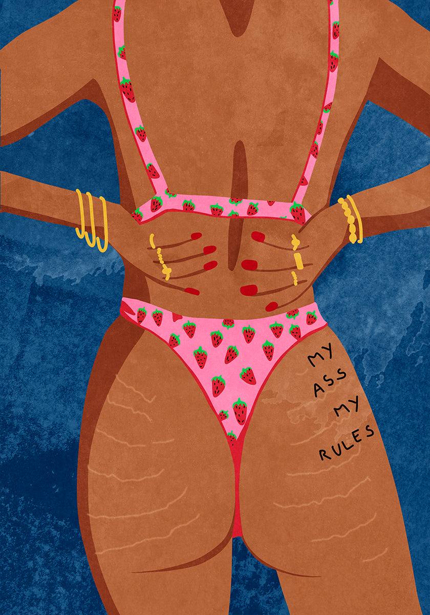 Póster Minha bunda, minhas regras