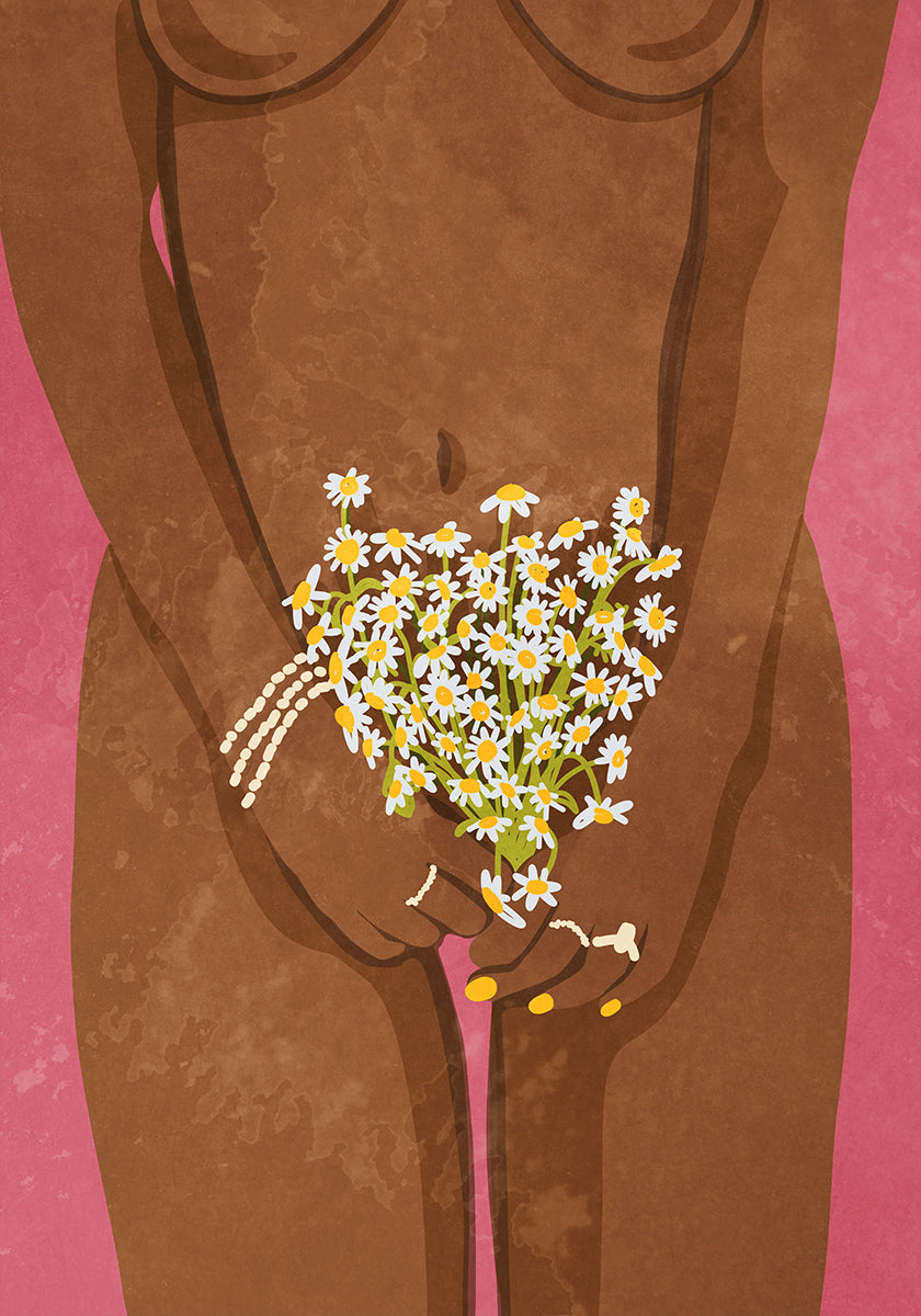 Póster Vestindo Flores