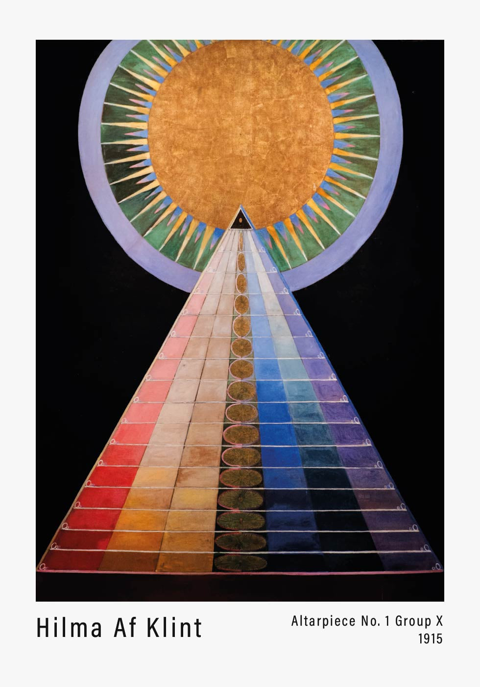 Altarpiece No. 1, Group X by Hilma af Klint Plakat - Posterbox.dk