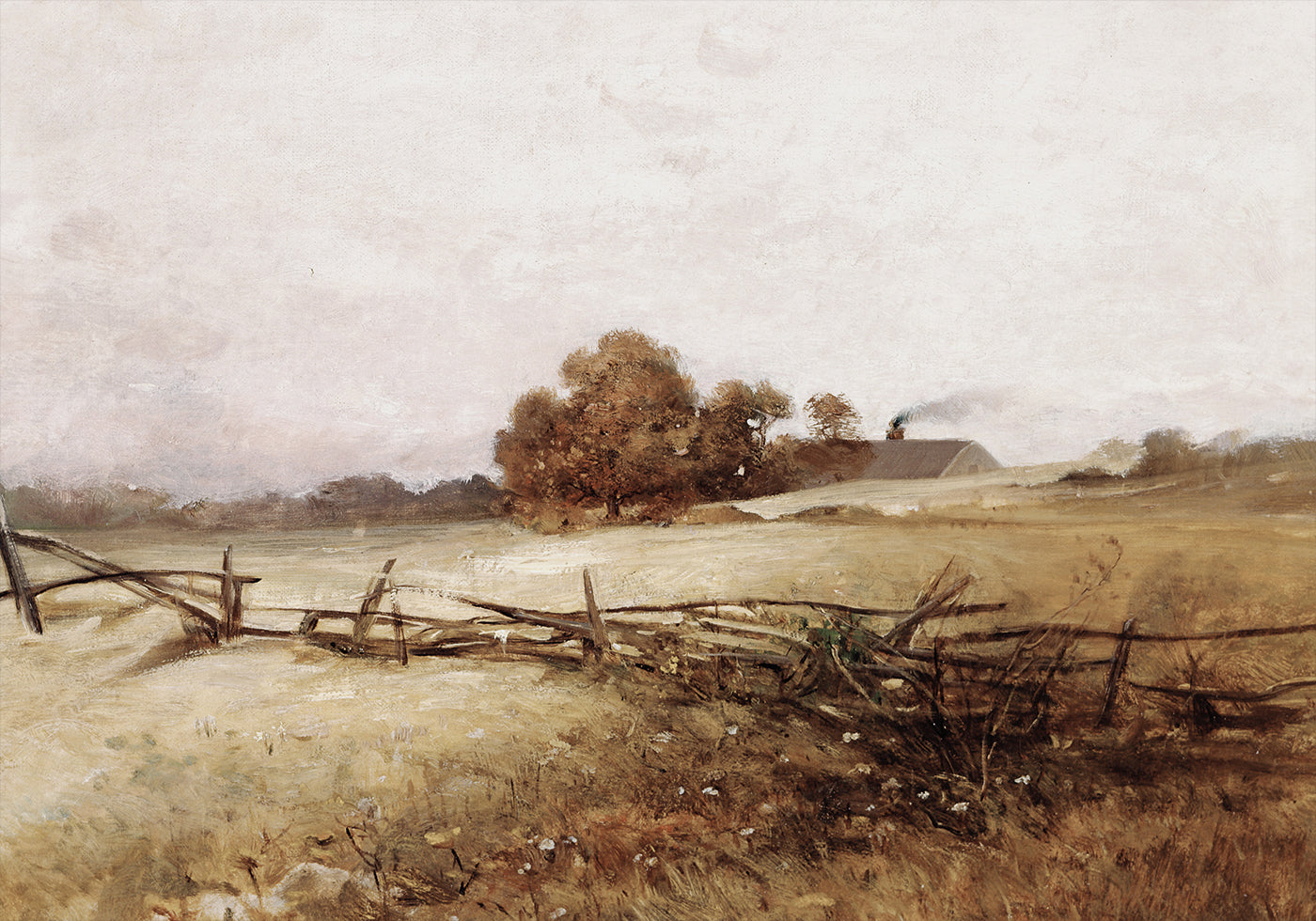 Autumn Landscape by Charles Ethan Plakat - Posterbox.dk