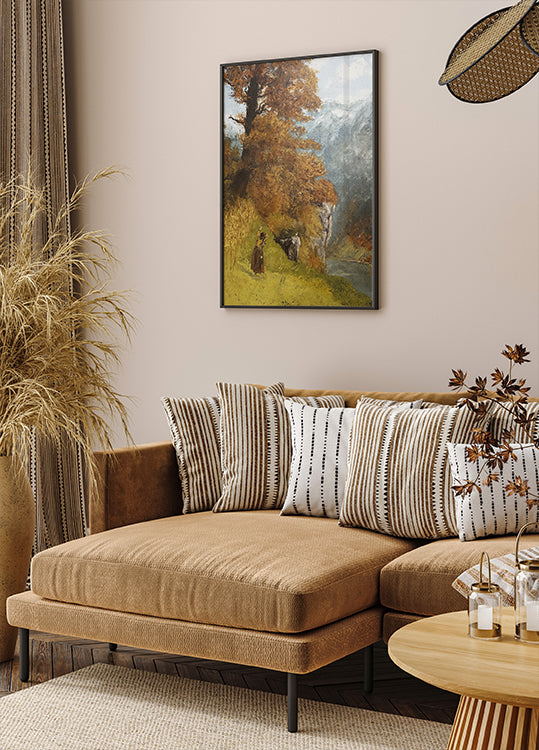 Autumn Landscape by Gustave Courbet Plakat - Posterbox.dk