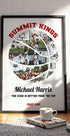 Basketball Photo Collage Personal 2 Plakat - Posterbox