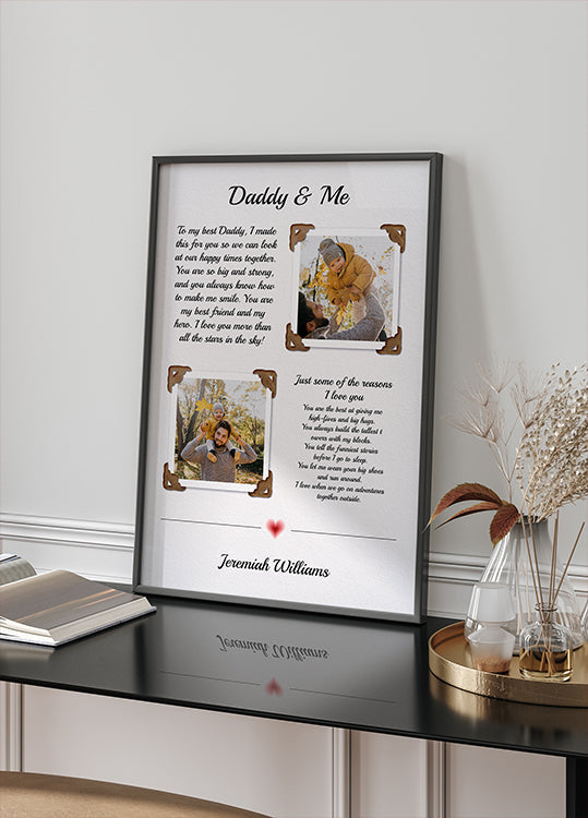 Daddy Photo Personal - Posterbox