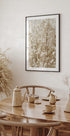 Gentle Bloom: Dried White Baby’s Breath Plakat - Posterbox.dk