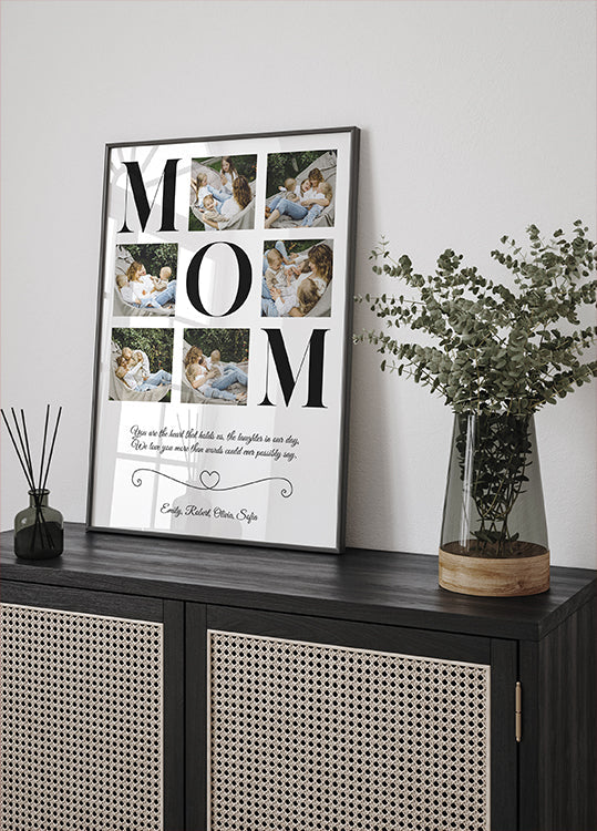 Mom Photo Collage Personalized - Posterbox