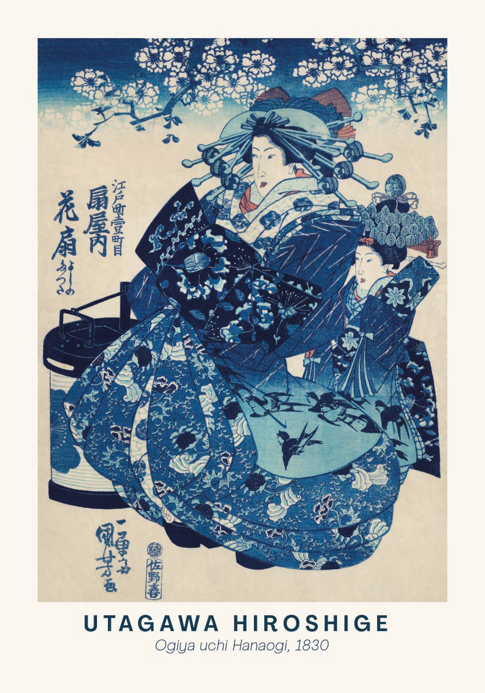 Ogiya Uchi Hanaogi Plakat - Posterbox.dk
