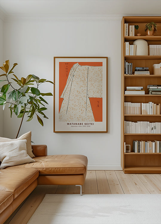 Watanabe Seitei Japanese Robe Plakat - Posterbox.dk