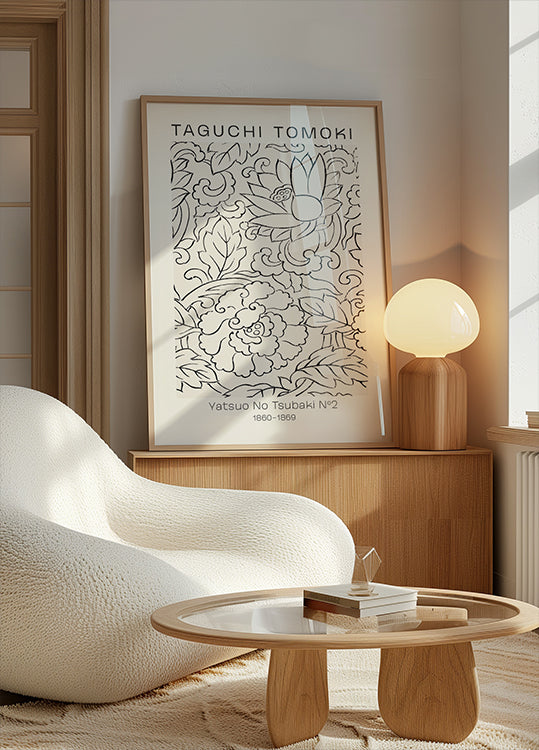 Yatsuo No Tsubaki No 2 Taguchi Tomoki 1860–1869 Plakat - Posterbox.dk
