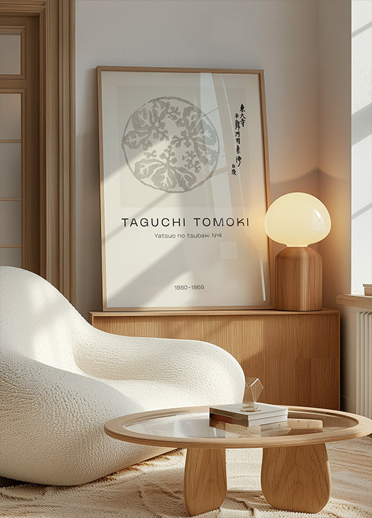 Yatsuo No Tsubaki No 4 Taguchi Tomoki 1860–1869 Plakat - Posterbox.dk
