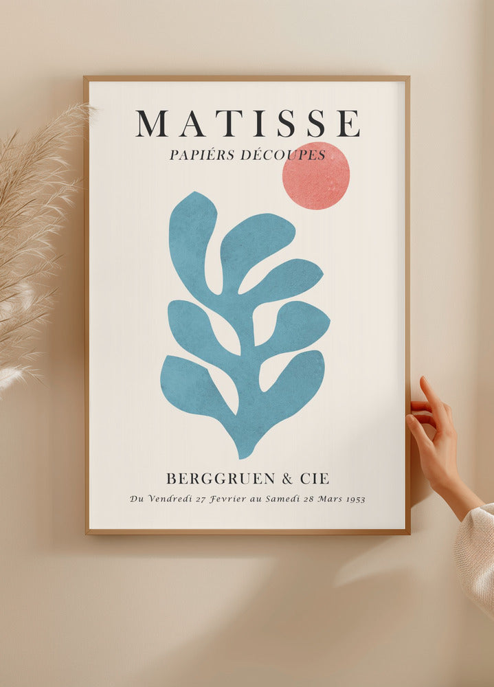 Póster Matisse floral 2