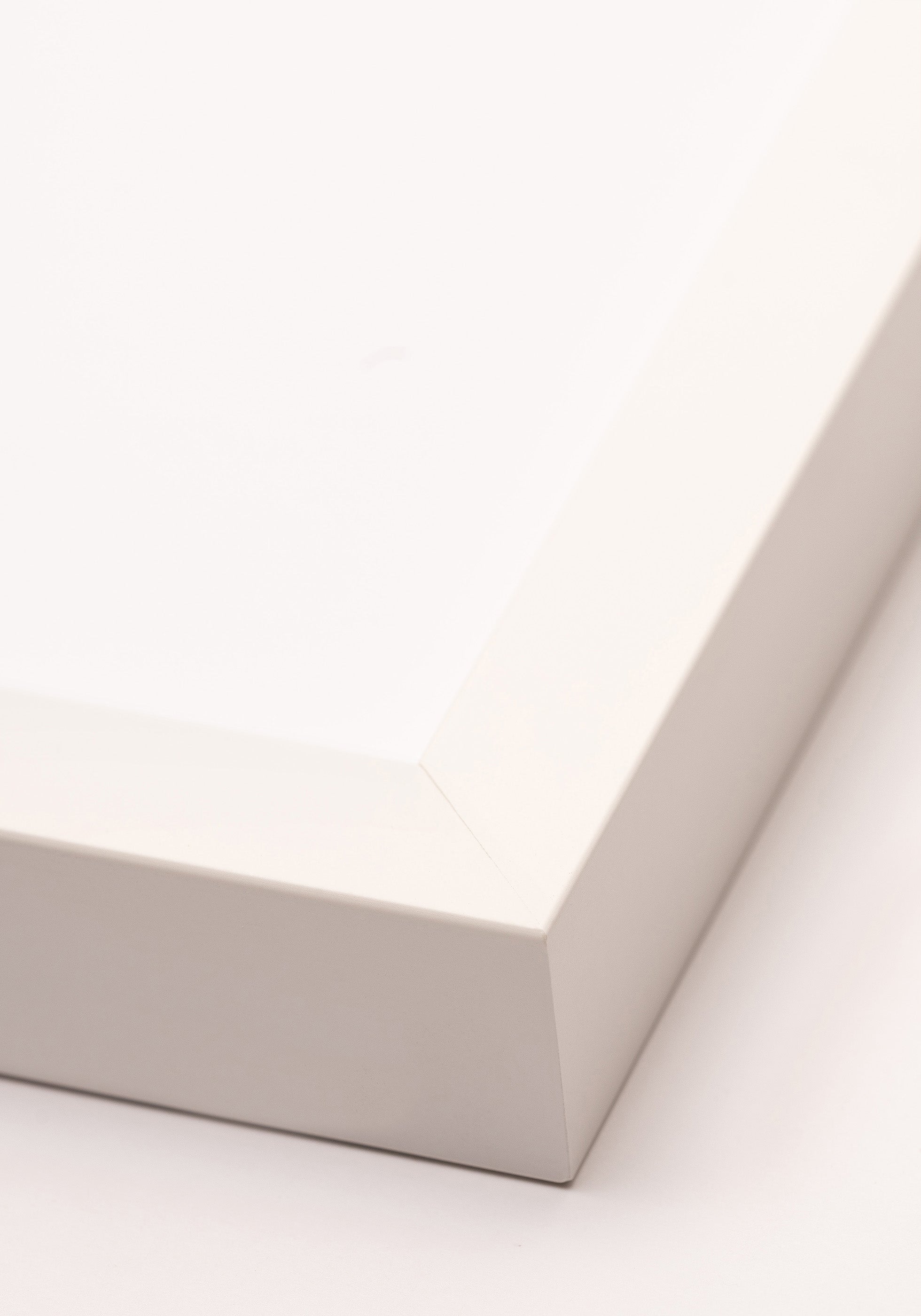 Moldura de madeira Premium Nielsen Branco