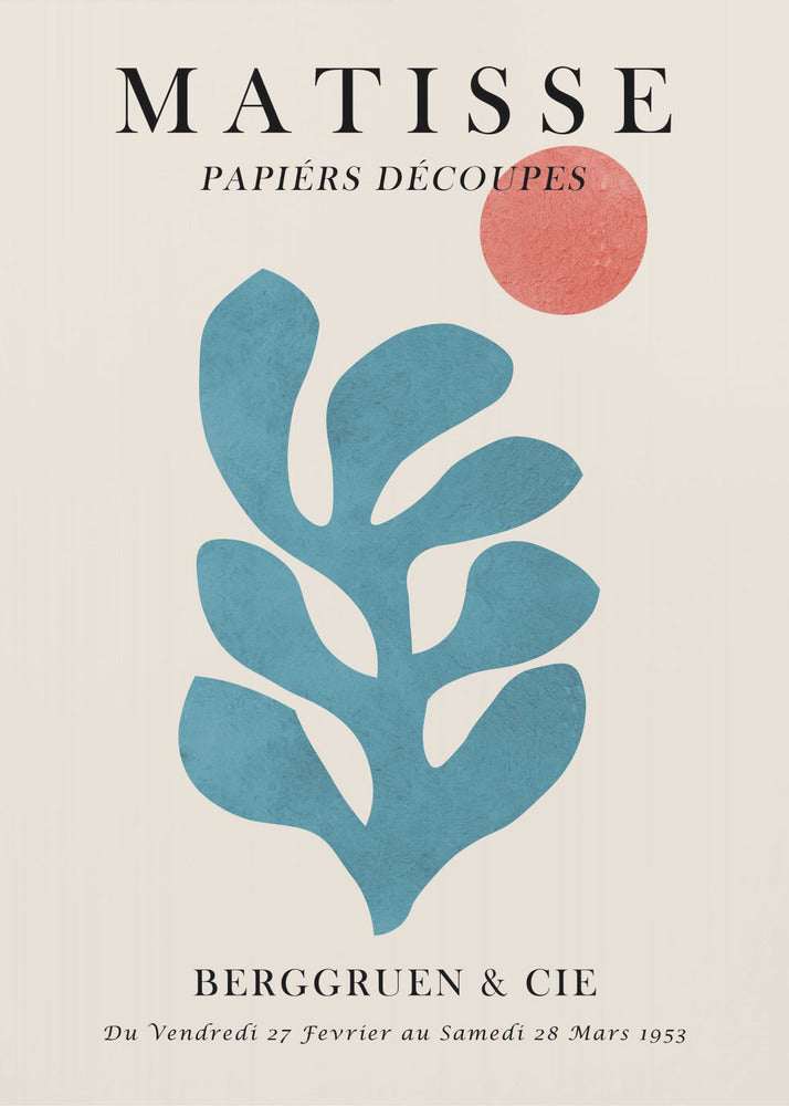 Póster Matisse floral 2