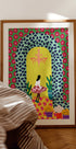 Floral Portal Girl - Posterbox