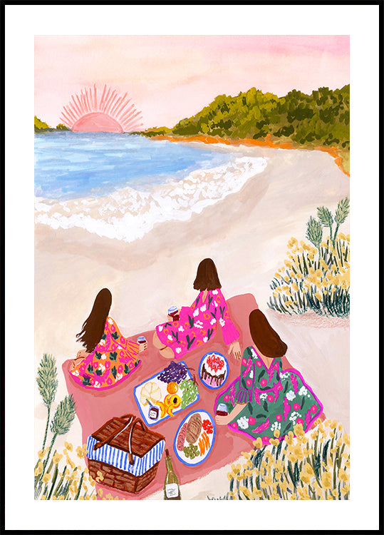 Beach Picnic (NEW) - Posterbox