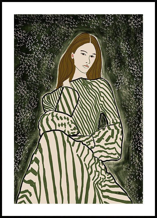 Woman SITTING - Posterbox